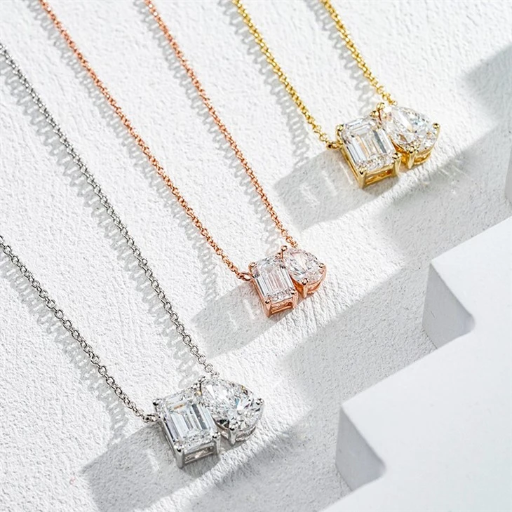 1 Carat Lab Grown Diamond Necklace best