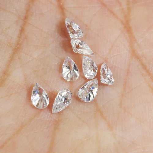 Pear Lab Grown Melee Diamonds